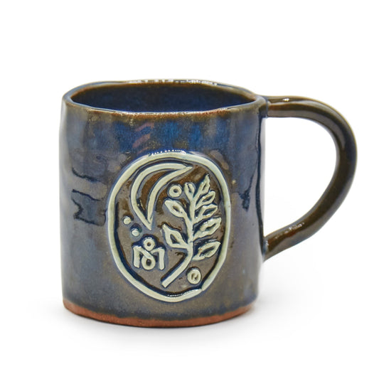 Moon Organic Coffee Handmade Mug 12 OZ